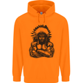 Gym Chief Training Top Bodybuilding MMA Mens 80% Cotton Hoodie Orange