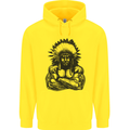Gym Chief Training Top Bodybuilding MMA Mens 80% Cotton Hoodie Yellow