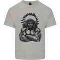 Gym Chief Training Top Bodybuilding MMA Mens Cotton T-Shirt Tee Top Sports Grey