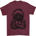 Gym Chief Training Top Bodybuilding MMA Mens T-Shirt Cotton Gildan Maroon