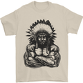 Gym Chief Training Top Bodybuilding MMA Mens T-Shirt Cotton Gildan Sand