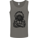 Gym Chief Training Top Bodybuilding MMA Mens Vest Tank Top Charcoal