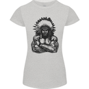 Gym Chief Training Top Bodybuilding MMA Womens Petite Cut T-Shirt Sports Grey