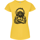 Gym Chief Training Top Bodybuilding MMA Womens Petite Cut T-Shirt Yellow