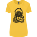 Gym Chief Training Top Bodybuilding MMA Womens Wider Cut T-Shirt Yellow