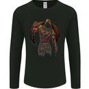 Gym Demon Training Top Bodybuilding Workout Mens Long Sleeve T-Shirt Black