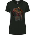 Gym Demon Training Top Bodybuilding Workout Womens Wider Cut T-Shirt Black