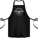 Gym Fitness Improve Your Power Skull Cotton Apron 100% Organic Black