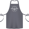 Gym Fitness Improve Your Power Skull Cotton Apron 100% Organic Steel