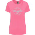 Gym Fitness Improve Your Power Skull Womens Wider Cut T-Shirt Azalea