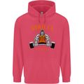 Gym Gorilla Fitness Bodybuilding Training Childrens Kids Hoodie Heliconia