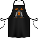Gym Gorilla Fitness Bodybuilding Training Cotton Apron 100% Organic Black