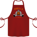 Gym Gorilla Fitness Bodybuilding Training Cotton Apron 100% Organic Maroon