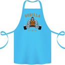 Gym Gorilla Fitness Bodybuilding Training Cotton Apron 100% Organic Turquoise
