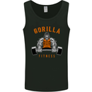 Gym Gorilla Fitness Bodybuilding Training Mens Vest Tank Top Black