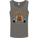 Gym Gorilla Fitness Bodybuilding Training Mens Vest Tank Top Charcoal