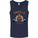 Gym Gorilla Fitness Bodybuilding Training Mens Vest Tank Top Navy Blue