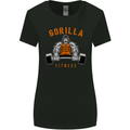Gym Gorilla Fitness Bodybuilding Training Womens Wider Cut T-Shirt Black