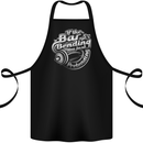 Gym If the Bar Ain't Bending Bodybuilding Cotton Apron 100% Organic Black