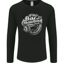 Gym If the Bar Ain't Bending Bodybuilding Mens Long Sleeve T-Shirt Black