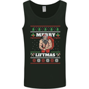 Gym Merry Liftmas Christmas Bodybuilding Mens Vest Tank Top Black