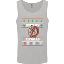Gym Merry Liftmas Christmas Bodybuilding Mens Vest Tank Top Sports Grey