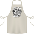 Gym Muscle Mode Bodybuilding Weightlifting Cotton Apron 100% Organic Natural