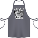 Gym Muscle Mode Bodybuilding Weightlifting Cotton Apron 100% Organic Steel
