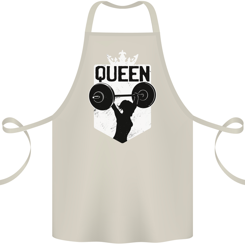 Gym Queen Female Bodybuilding Training Cotton Apron 100% Organic Natural