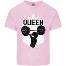 Gym Queen Female Bodybuilding Training Kids T-Shirt Childrens Light Pink