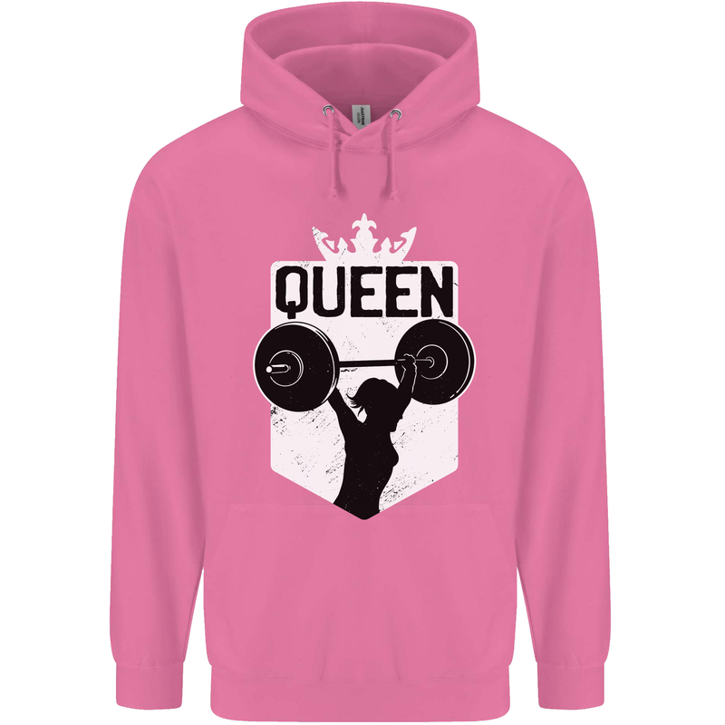 Gym Queen Female Bodybuilding Training Mens 80% Cotton Hoodie Azelea