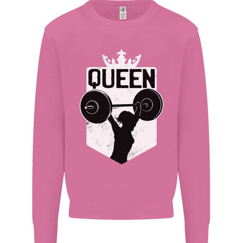 Gym Queen Female Bodybuilding Training Mens Sweatshirt Jumper Azalea