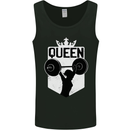 Gym Queen Female Bodybuilding Training Mens Vest Tank Top Black