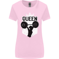 Gym Queen Female Bodybuilding Training Womens Wider Cut T-Shirt Light Pink