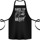 Gym Shut up & Lift Workout Training Top Cotton Apron 100% Organic Black