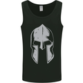 Gym Spartan Helmet Bodybuilding Fitness Mens Vest Tank Top Black