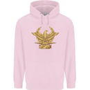 Gym Training Top Bodybuilding SPQR Childrens Kids Hoodie Light Pink