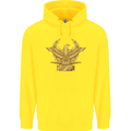 Gym Training Top Bodybuilding SPQR Childrens Kids Hoodie Yellow
