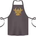Gym Training Top Bodybuilding SPQR Cotton Apron 100% Organic Dark Grey