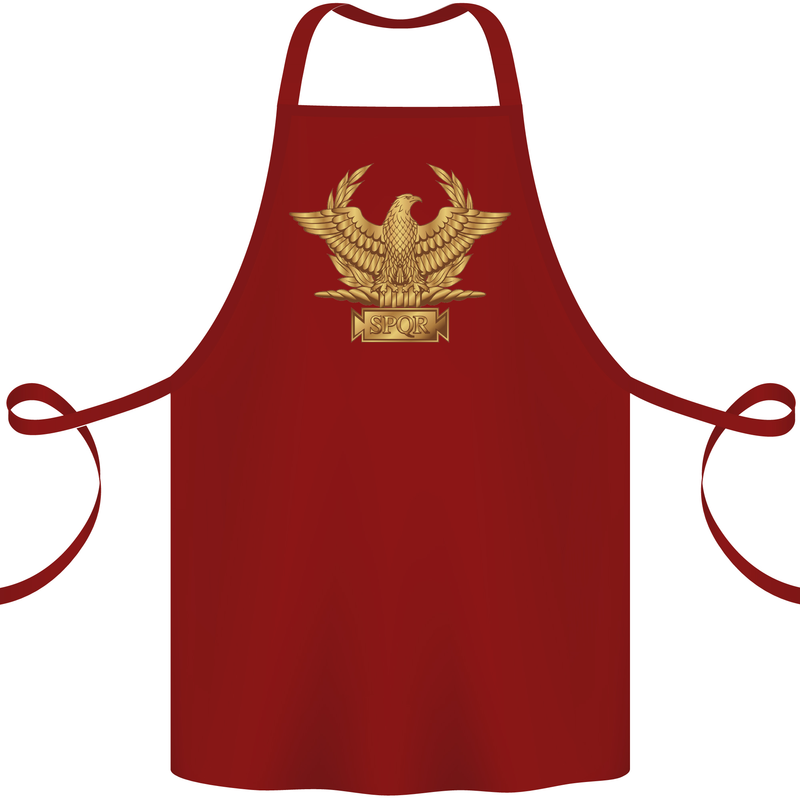 Gym Training Top Bodybuilding SPQR Cotton Apron 100% Organic Maroon