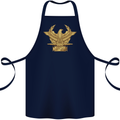 Gym Training Top Bodybuilding SPQR Cotton Apron 100% Organic Navy Blue