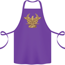 Gym Training Top Bodybuilding SPQR Cotton Apron 100% Organic Purple