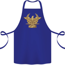 Gym Training Top Bodybuilding SPQR Cotton Apron 100% Organic Royal Blue