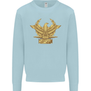 Gym Training Top Bodybuilding SPQR Kids Sweatshirt Jumper Light Blue