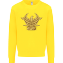 Gym Training Top Bodybuilding SPQR Kids Sweatshirt Jumper Yellow