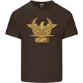 Gym Training Top Bodybuilding SPQR Kids T-Shirt Childrens Chocolate