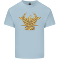 Gym Training Top Bodybuilding SPQR Kids T-Shirt Childrens Light Blue