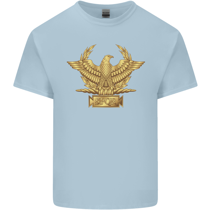 Gym Training Top Bodybuilding SPQR Kids T-Shirt Childrens Light Blue
