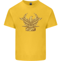Gym Training Top Bodybuilding SPQR Kids T-Shirt Childrens Yellow