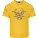 Gym Training Top Bodybuilding SPQR Kids T-Shirt Childrens Yellow